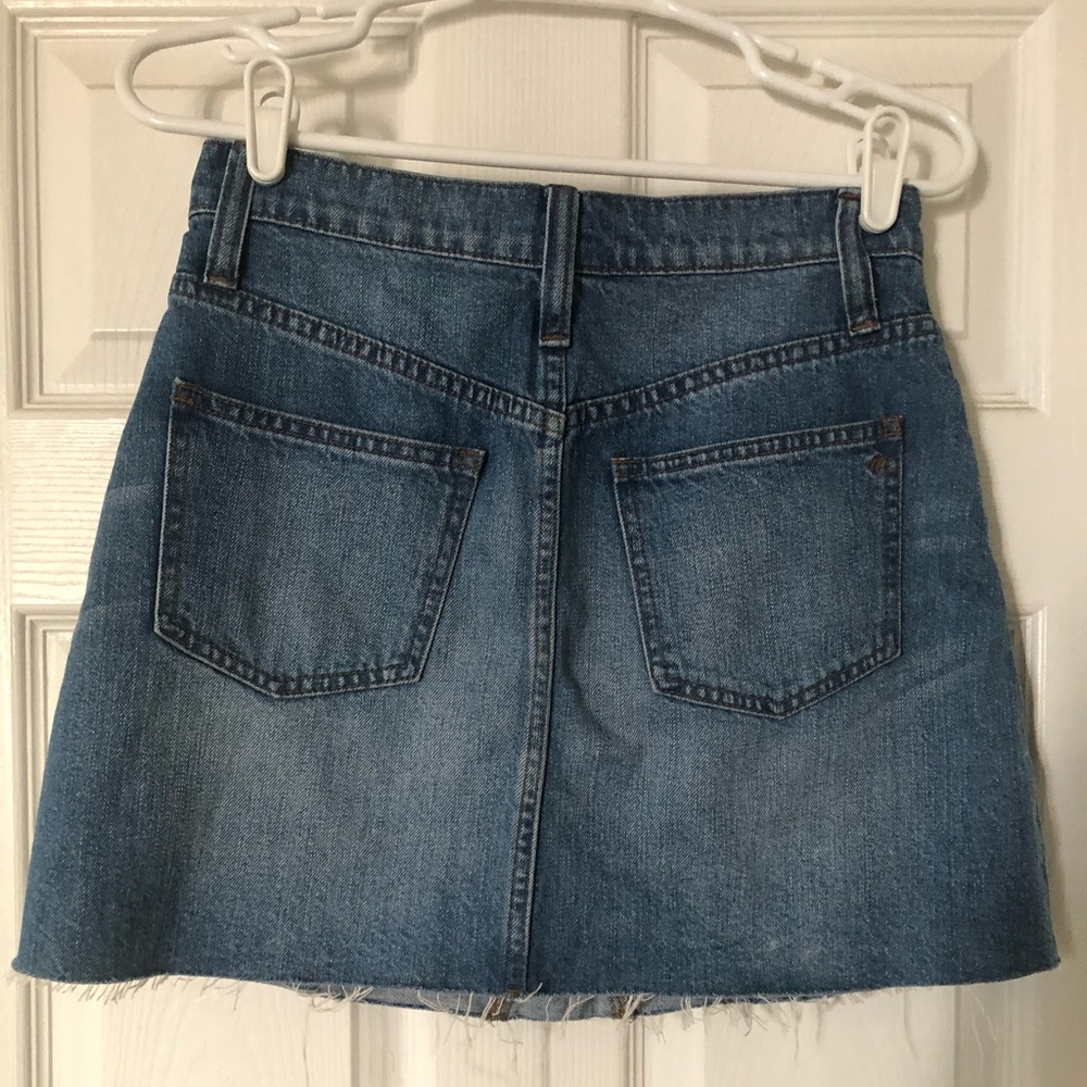 Madewell denim frisco skirt size 26 - Picture 7 of 7